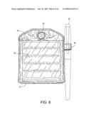 CONTAINERS FOR REUSABLE SHOPPING BAGS AND METHODS THEREOF diagram and image