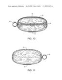 CONTAINERS FOR REUSABLE SHOPPING BAGS AND METHODS THEREOF diagram and image