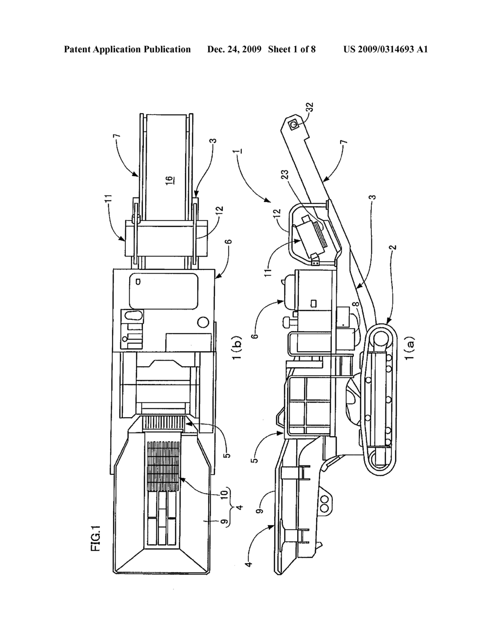 SELF-PROPELLED CRUSHING MACHINE - diagram, schematic, and image 02