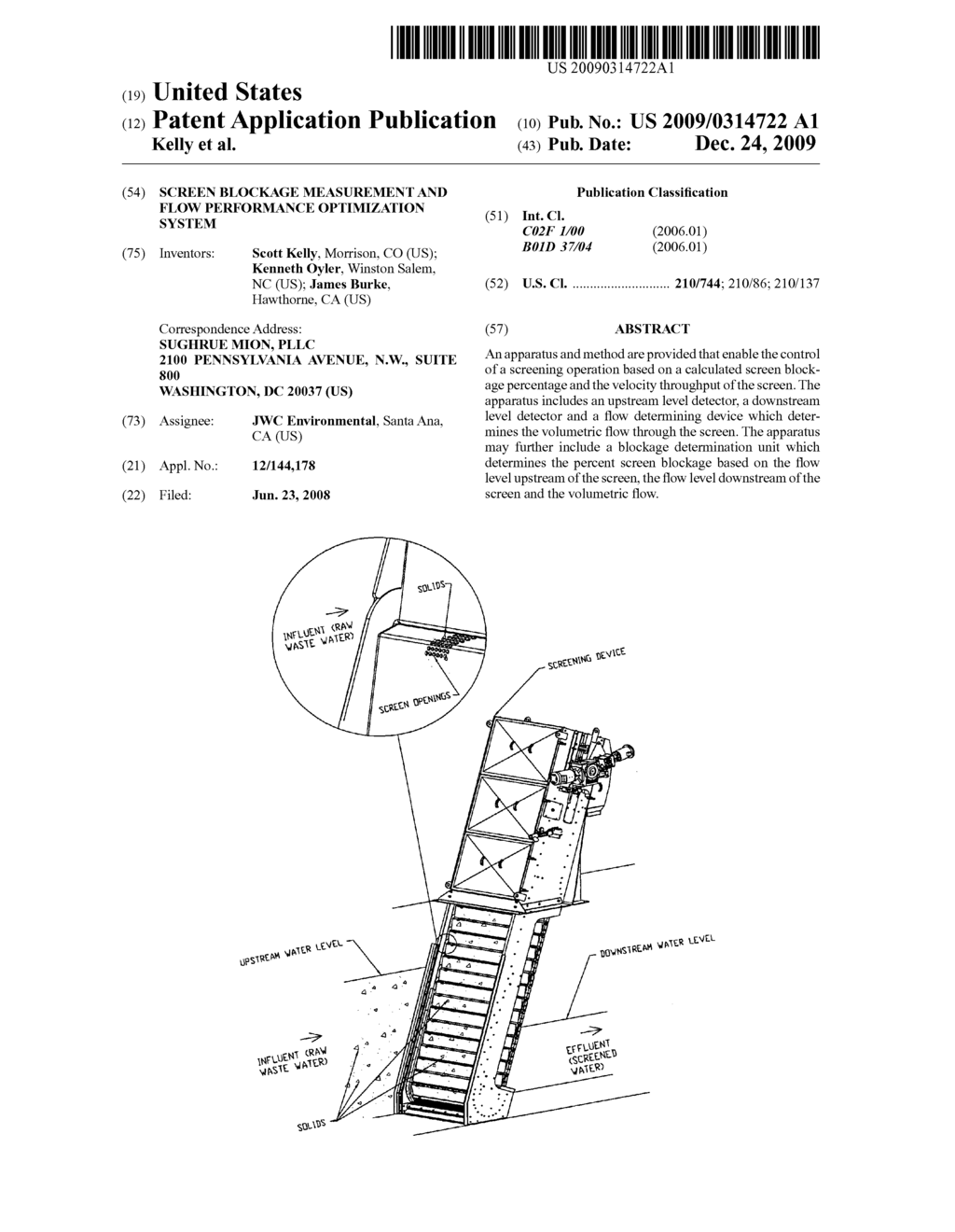 SCREEN BLOCKAGE MEASUREMENT AND FLOW PERFORMANCE OPTIMIZATION SYSTEM - diagram, schematic, and image 01