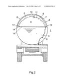 INFLATABLE ELEMENT FOR INTERNAL USE IN THE CONTAINER OF A TRANSPORT OR STORAGE DEVICE; METHOD FOR INFLATING THE ELEMENT diagram and image