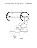 INFLATABLE ELEMENT FOR INTERNAL USE IN THE CONTAINER OF A TRANSPORT OR STORAGE DEVICE; METHOD FOR INFLATING THE ELEMENT diagram and image