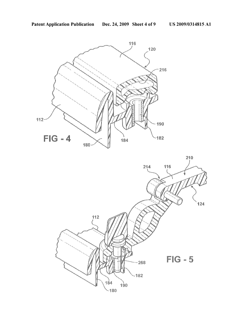 REMOVABLE STOWABLE LUGGAGE RACK - diagram, schematic, and image 05