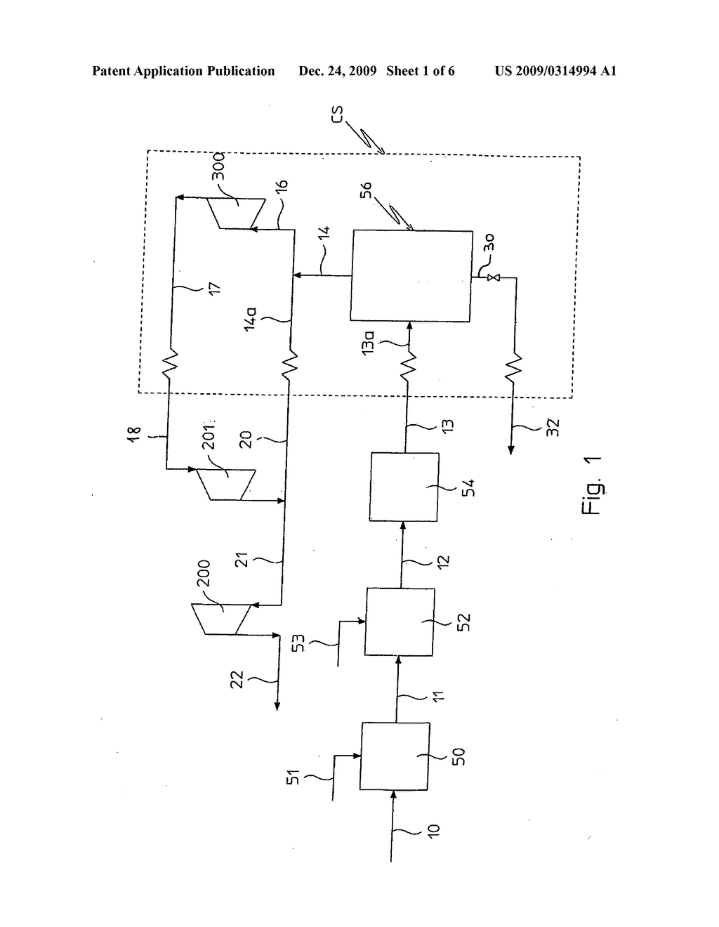 Process for the Production of Syngas for Ammonia Synthesis - diagram, schematic, and image 02