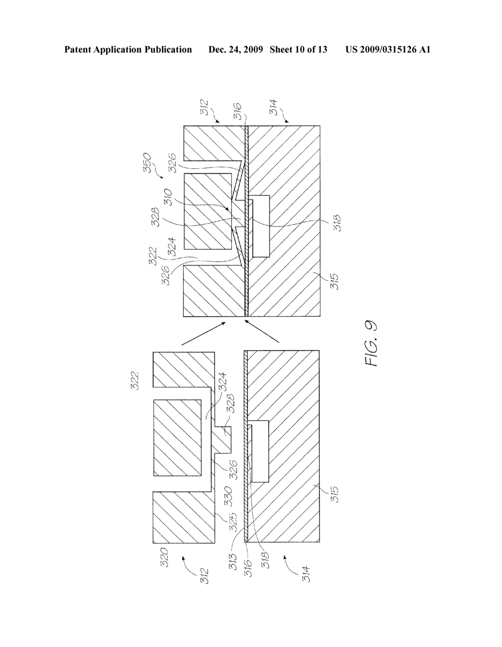 Bonded Microfluidic System Comprising Thermal Bend Actuated Valve - diagram, schematic, and image 11