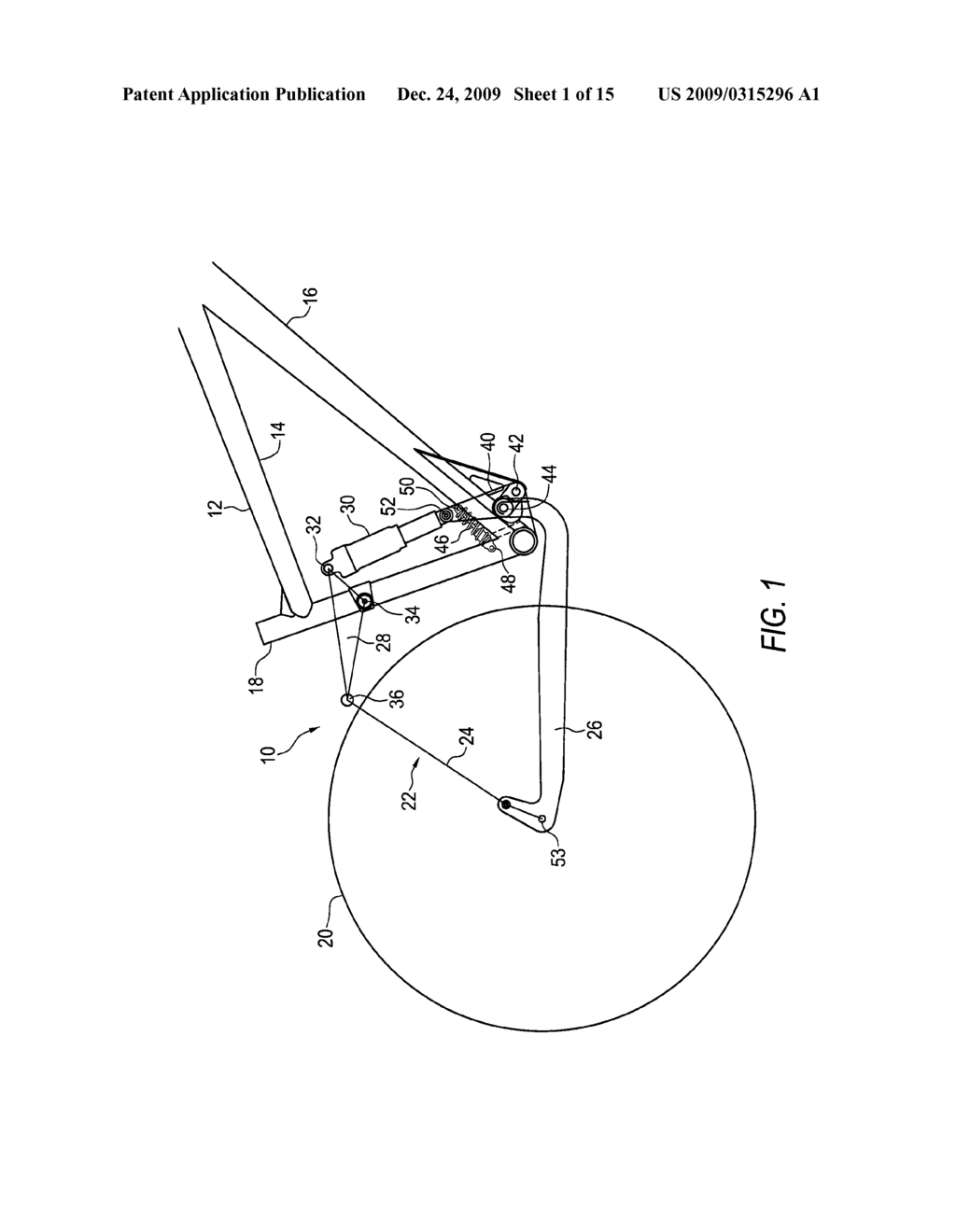 SUSPENSION FOR MOUNTAIN BICYCLES - diagram, schematic, and image 02