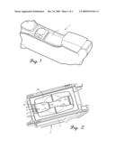 FIXTURE ELEMENT, IN PARTICULAR FOR MOTOR VEHICLES, FOR HOLDING A RECEPTACLE diagram and image