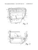 FIXTURE ELEMENT, IN PARTICULAR FOR MOTOR VEHICLES, FOR HOLDING A RECEPTACLE diagram and image