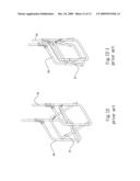 Foldable chair with a backrest unit diagram and image