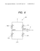 MAGNETIC DETECTION DEVICE HAVING BRIDGE CIRCUIT PROVIDED WITH RESISTANCE ADJUSTMENT PORTION AND METHOD OF MANUFACTURING THE SAME diagram and image