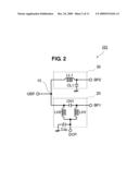 BALANCED-TO-UNBALANCED TRANSFORMER AND AMPLIFIER CIRCUIT MODULE diagram and image