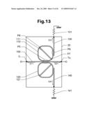 DUAL MODE FILTER INCLUDING RING-SHADED TRANSMISSION LINE diagram and image