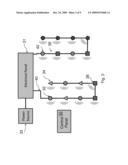 WIRING TOPOLOGY FOR A BUILDING WITH A WIRELESS NETWORK diagram and image