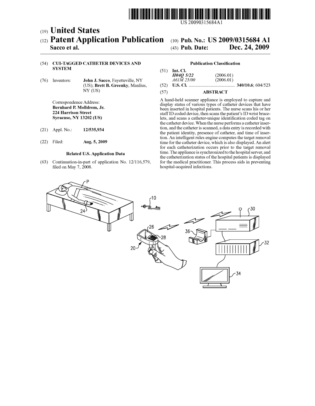 CUI-Tagged Catheter Devices and System - diagram, schematic, and image 01