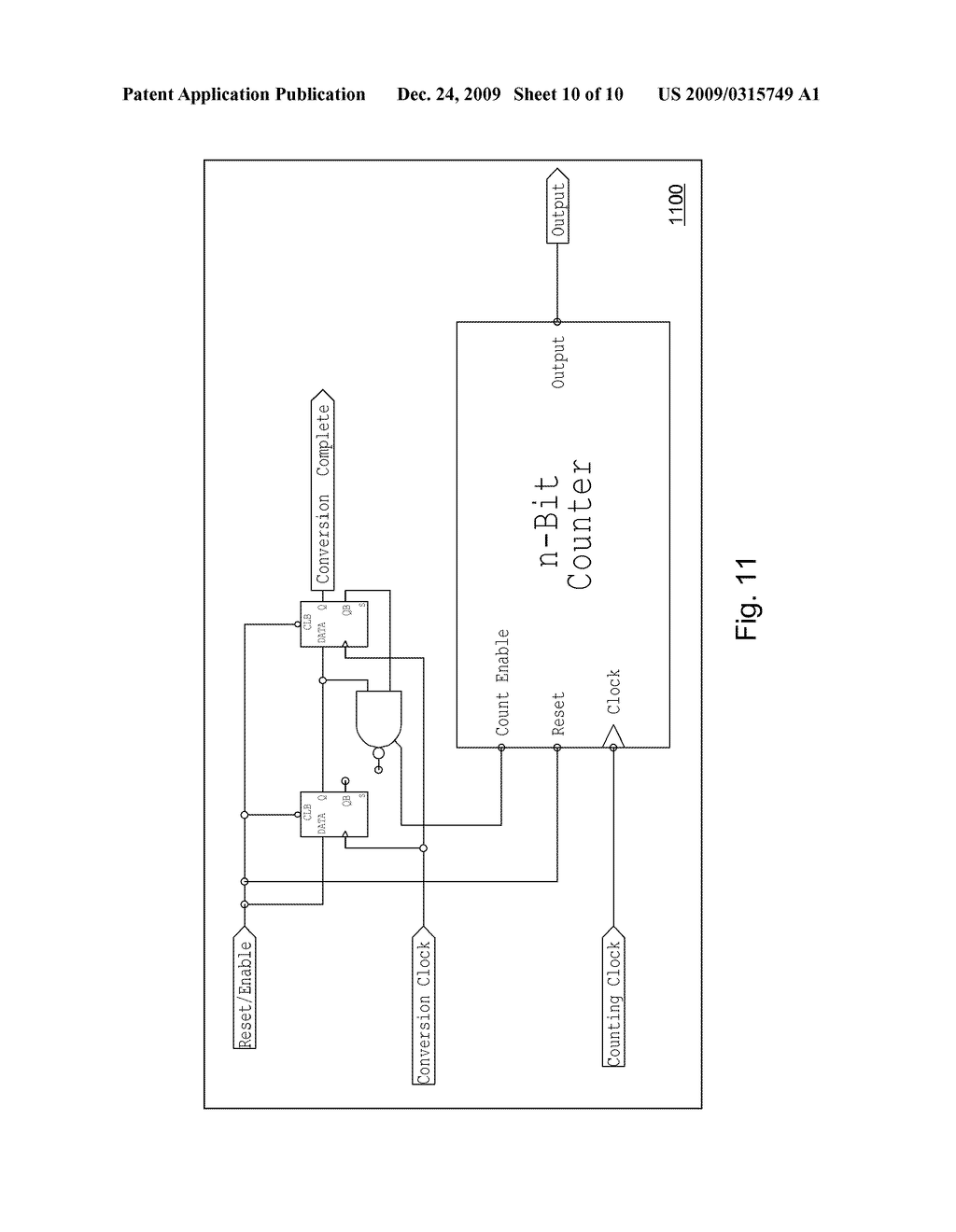 FREQUENCY COUNTER BASED ANALOG-TO-DIGITAL CONVERTER - diagram, schematic, and image 11