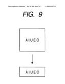 INFORMATION DISPLAY APPARATUS, INFORMATION DISPLAYING METHOD, AND COMPUTER READABLE MEDIUM diagram and image