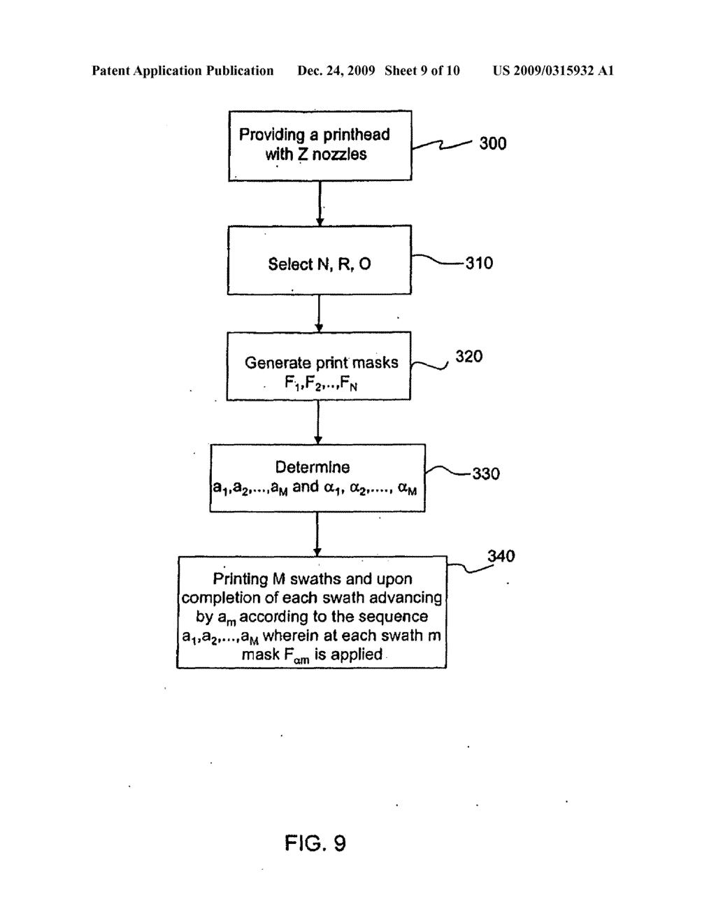 METHOD AND SYSTEM FOR HIGH SPEED MULTI-PASS INKJET PRINTING - diagram, schematic, and image 10