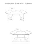 System and Method for Providing a Perception of a Continuous Surface in a Telepresence System diagram and image