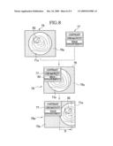 Processor device and method for displaying image diagram and image