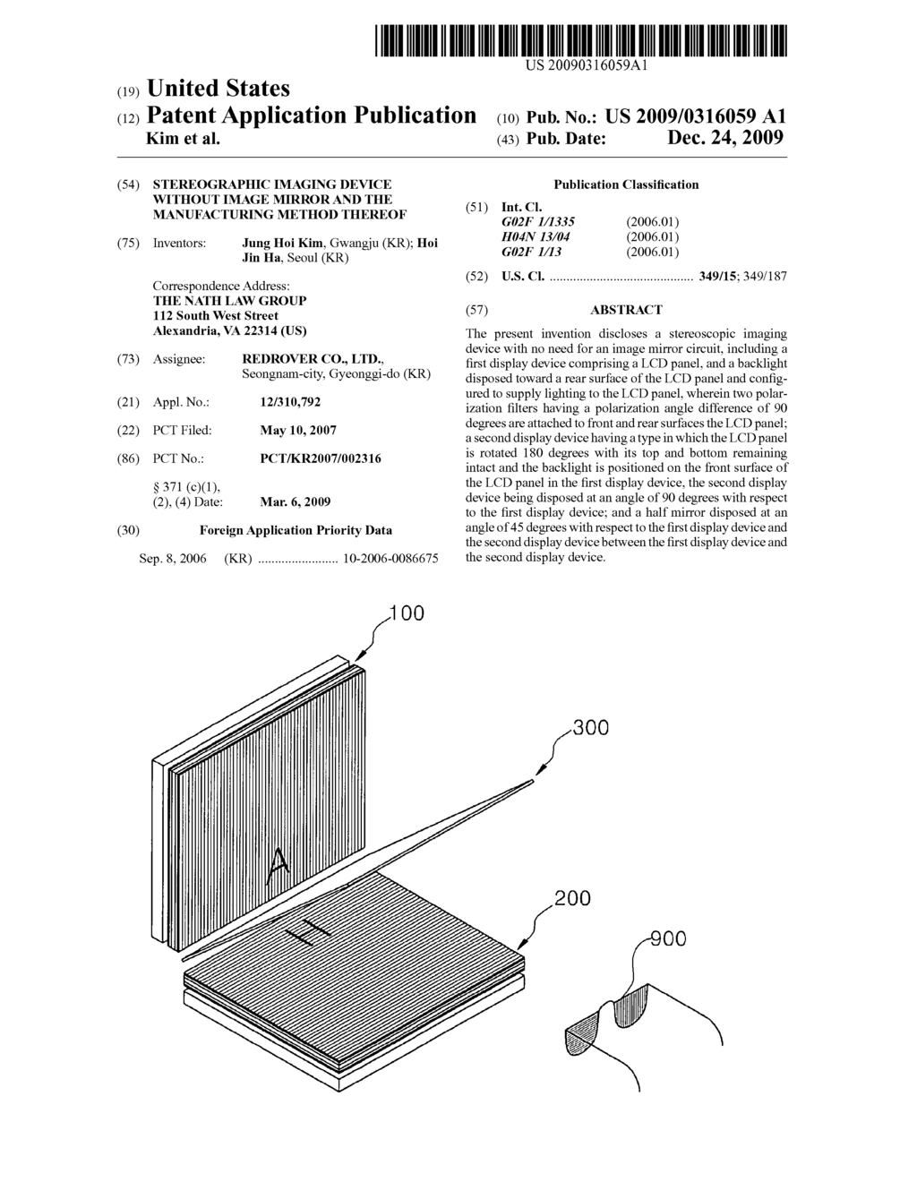 Stereographic imaging device without image mirror and the manufacturing method thereof - diagram, schematic, and image 01