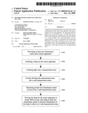 METHOD FOR MEASURING ILLUMINANCE OF LAMP diagram and image