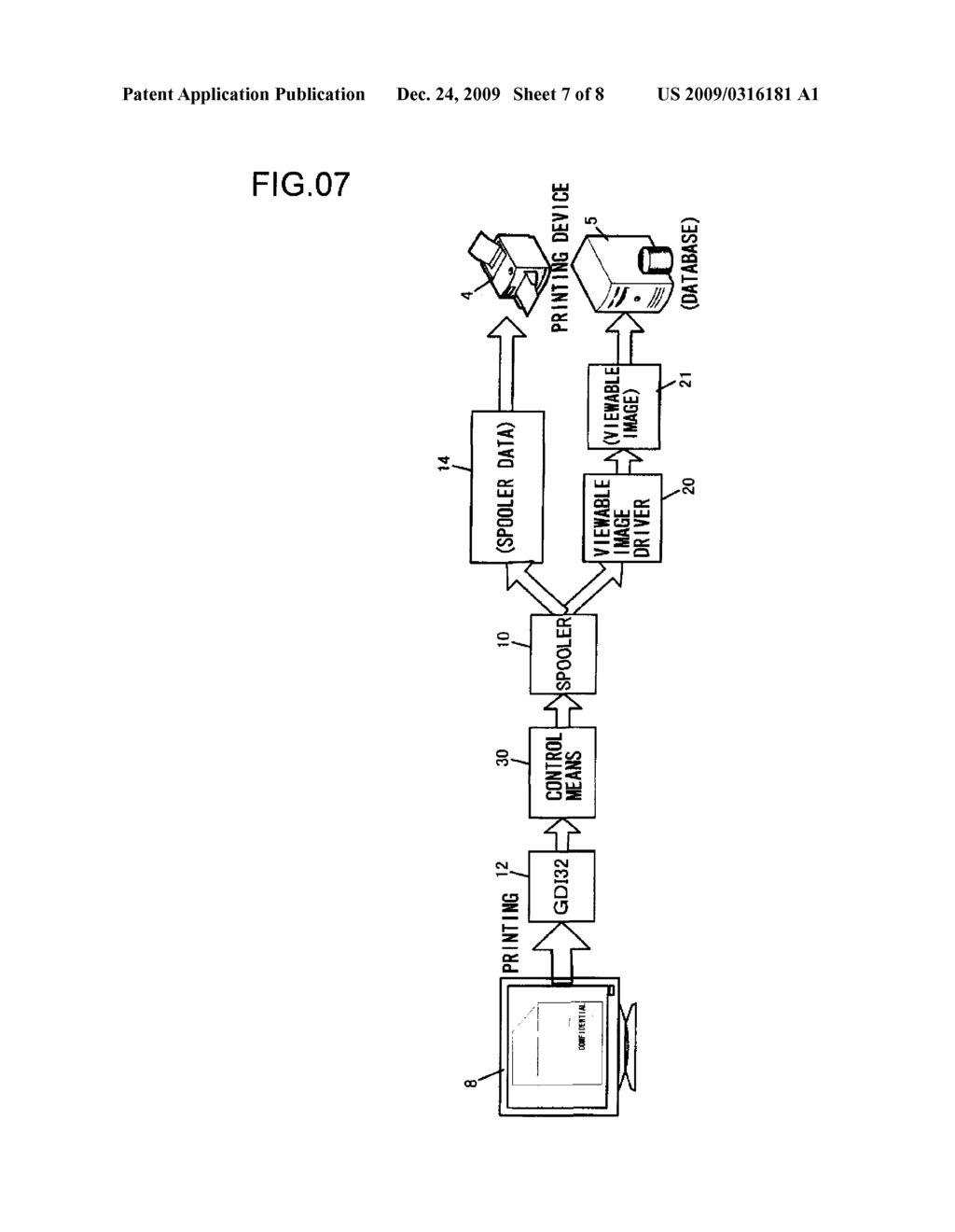 PRINTING CONTROL PROGRAM AND PROGRAM RECORDING MEDIA - diagram, schematic, and image 08