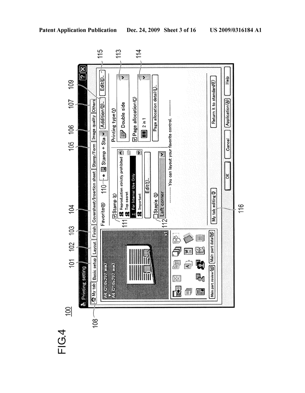 Printing condition setting apparatus, printing condition setting method, and computer readable recording medium stored with printing condition setting program - diagram, schematic, and image 04