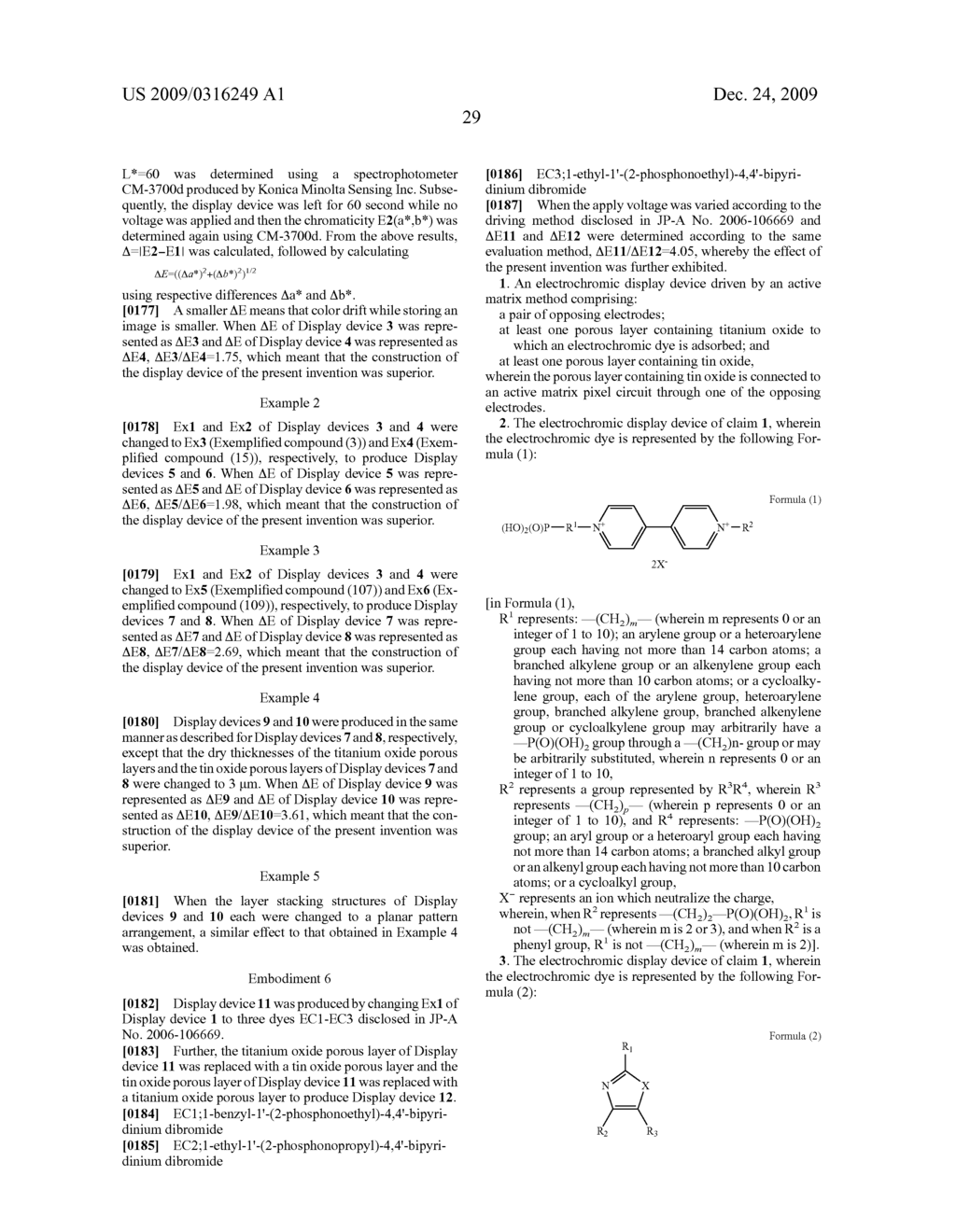 ELECTROCHROMIC DISPLAY DEVICE - diagram, schematic, and image 32