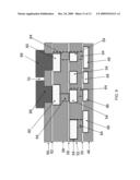 DESIGN STRUCTURE FOR AN ON-CHIP HIGH FREQUENCY ELECTRO-STATIC DISCHARGE DEVICE diagram and image