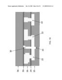 DESIGN STRUCTURE FOR AN ON-CHIP HIGH FREQUENCY ELECTRO-STATIC DISCHARGE DEVICE diagram and image