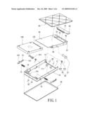 EXTERNAL HARD DISK BOX HAVING A COVER-LIFTING MEANS diagram and image