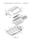 OUTDOOR LED LAMP HAVING A PROTECTIVE COVER diagram and image