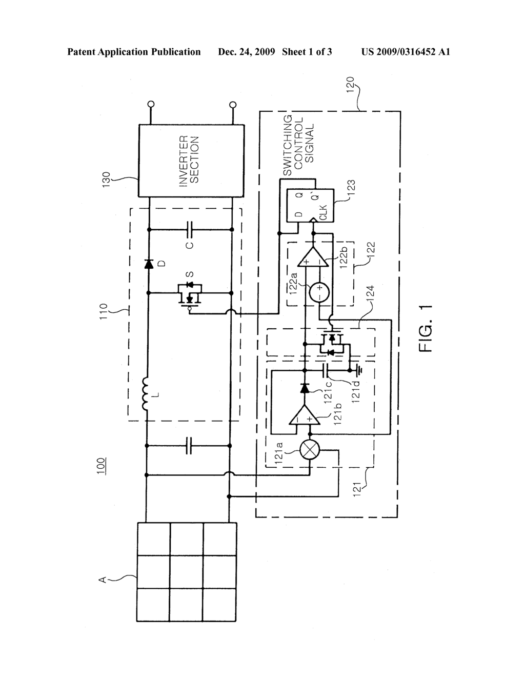 POWER SUPPLY HAVING MAXIMUM POWER POINT TRACKING FUNCTION - diagram, schematic, and image 02