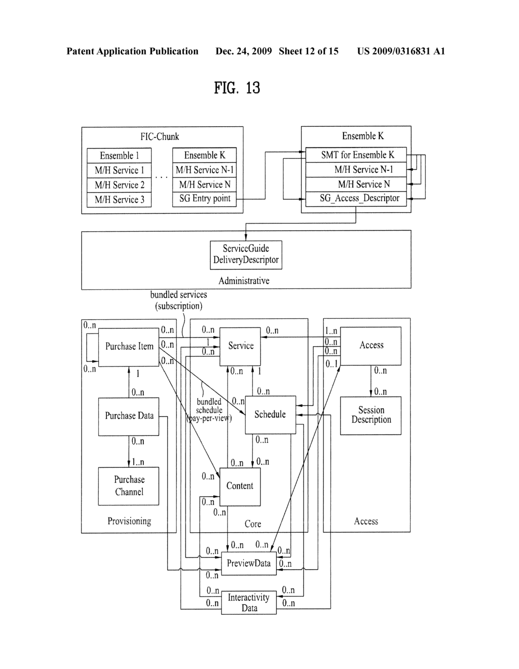 TRANSMITTING/RECEIVING SYSTEM AND METHOD OF PROCESSING DATA IN THE TRANSMITTING/RECEIVING SYSTEM - diagram, schematic, and image 13