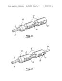 REVERSIBLE FIBER CONNECTOR WITH MECHANICAL SLIDING SPLICE diagram and image