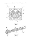 REVERSIBLE FIBER CONNECTOR WITH MECHANICAL SLIDING SPLICE diagram and image