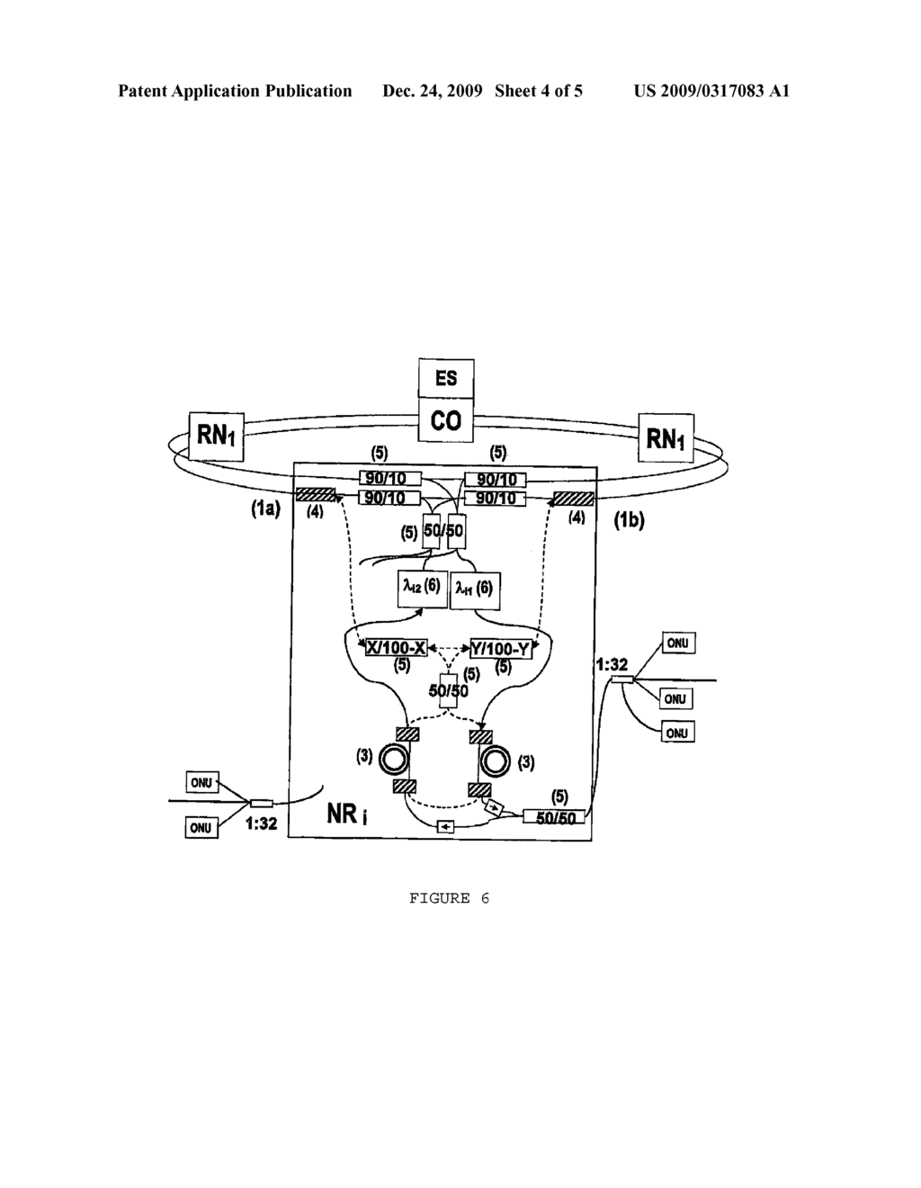 OPTICAL REMOTE NODE DEVICE AND SUPPORT EQUIPMENT FOR CONSTRUCTING AND EXTENDING FIBER-OPTIC ACCESS NETWORKS - diagram, schematic, and image 05