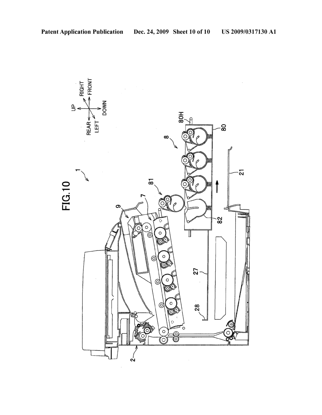 Tandem Type Image Forming Apparatus - diagram, schematic, and image 11