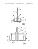 AXIALLY DIRECTED DISPENSER OF A SEMISOLID OR PASTY PRODUCT diagram and image