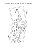 RETRACTABLE CRANE BUILT INTO HYBRID TRAILER LOAD BED diagram and image