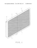 Elastic fabric cushion structure diagram and image