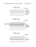 HARD FILM-COATED MEMBER AND JIG FOR MOLDING diagram and image
