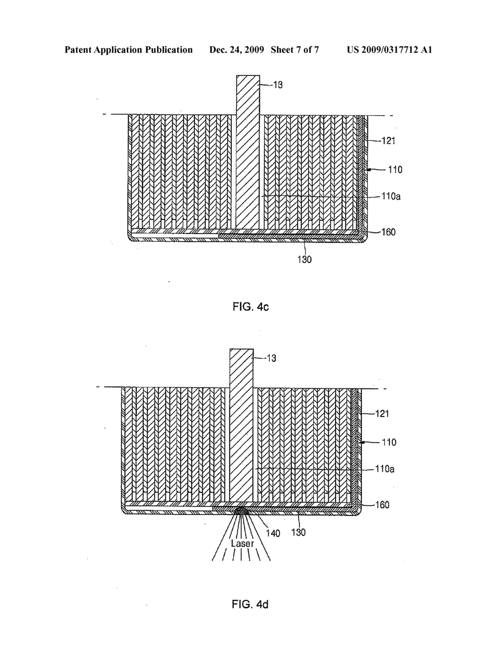 RECHARGEABLE BATTERY AND MANUFACTURING METHOD THEREOF - diagram, schematic, and image 08