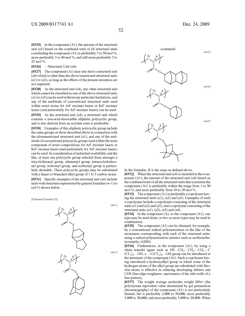 Resist composition for immersion exposure, method of forming resist pattern, and flourine-containing polymeric compound - diagram, schematic, and image 54