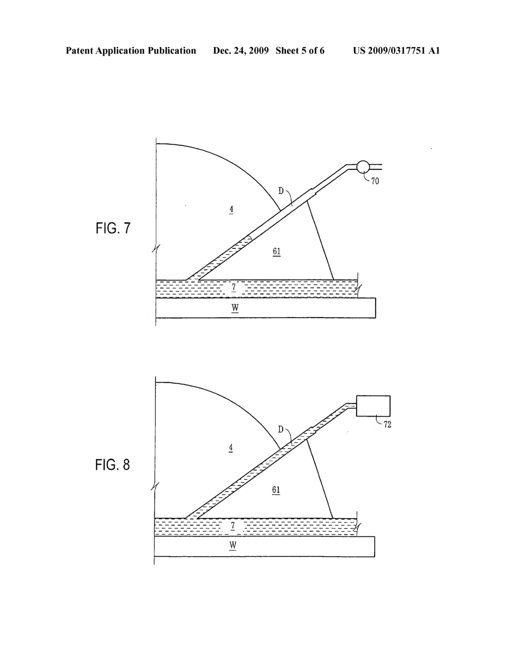 Optical arrangement of autofocus elements for use with immersion lithography - diagram, schematic, and image 06