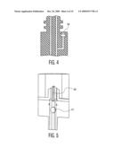  BRUSHHEAD ASSEMBLY-HANDLE INTERFACE ARRANGEMENT FOR A DROPLET JET SYSTEM FOR CLEANING TEETH diagram and image