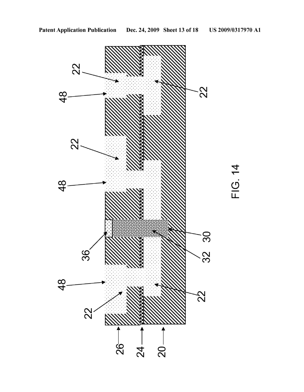 METHOD FOR FORMING AN ON-CHIP HIGH FREQUENCY ELECTRO-STATIC DISCHARGE DEVICE - diagram, schematic, and image 14