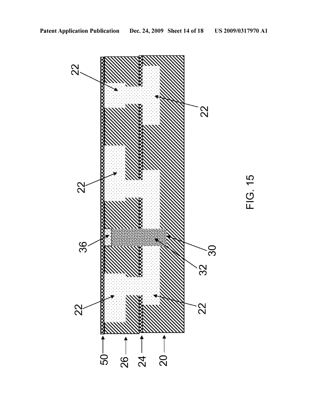 METHOD FOR FORMING AN ON-CHIP HIGH FREQUENCY ELECTRO-STATIC DISCHARGE DEVICE - diagram, schematic, and image 15