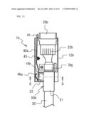 CONNECTOR AND ELECTRONIC DEVICE SYSTEM diagram and image