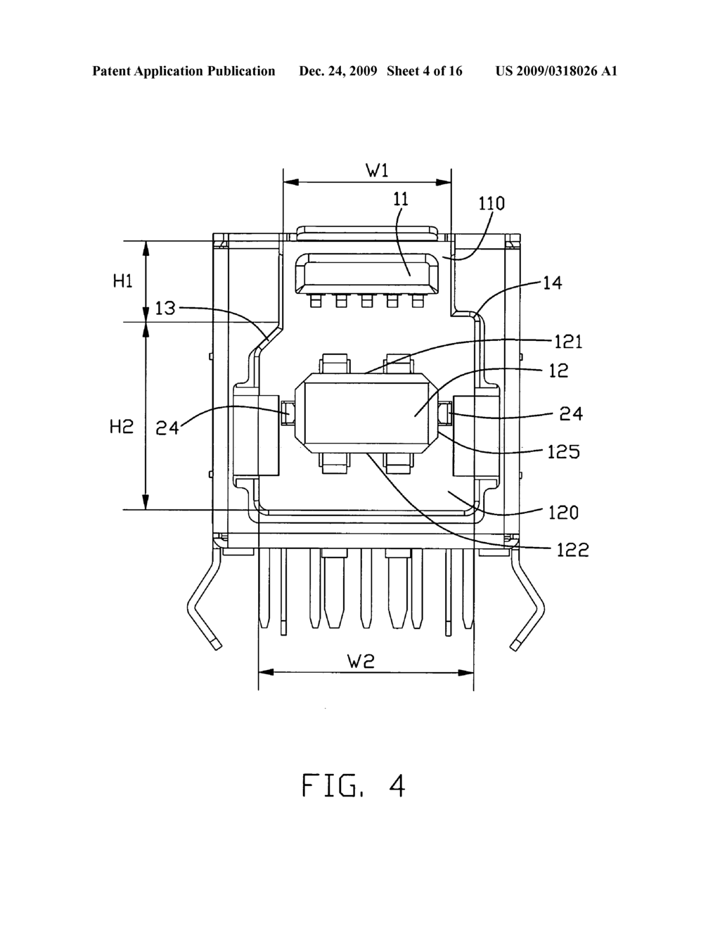 ELECTRICAL CONNECTOR WITH ADDITIONAL MATING PORT - diagram, schematic, and image 05